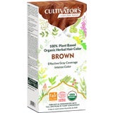 CULTIVATOR'S Organic Herbal Hair Color - Brown