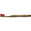 unicorn® Bamboo Toothbrush, red - medium - 1 Pc
