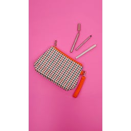 puroBIO Cosmetics Make-up Pouch 01 Orange - 1 set