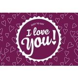 Ecco Verde "I Love You!" Greeting Card