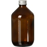 FAIR SQUARED Brown Glass Bottle