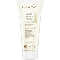 LOGONA White Kaolin Lotus Flower Wash Cream 