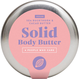 4 PEOPLE WHO CARE Solid Sea Buckthorn & Cocoa Body Butter