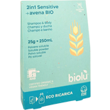 2-in-1 Sensitive Shampoo & Shower Gel Powder Refill 