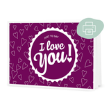Ecco Verde I Love You! Gift Certificate Download 